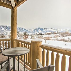 Cozy Eden Condo With Mtn Views In Wolf Creek Resort! Exterior photo