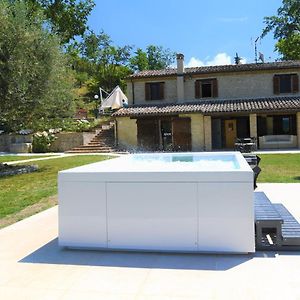 Villa Anna Heated Pool And Two Jacuzzi SantʼIppolito Exterior photo