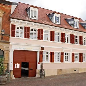 Hotel Weinreich, Gaestezimmer & Weinstube Freinsheim Exterior photo