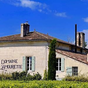 Domaine L'Amourette Bed and Breakfast Tizac-de-Curton Exterior photo