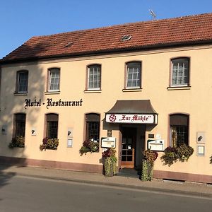 Hotel-Restaurant Zur Mühle Schermbeck Exterior photo