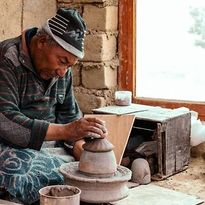 Likir Pottery Homestay - Likir Village - Sham Valley Leh Exterior photo