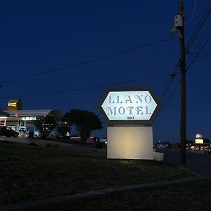 Llano Motel Exterior photo