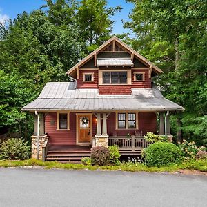 Winterberry Cottage Treetop Balcony And 5 Min To Downtown Black Mtn! Black Mountain Exterior photo