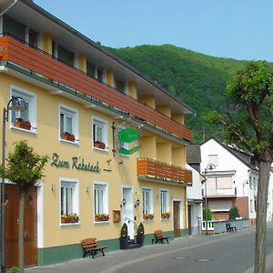 Hotel Gasthaus Zum Rebstock Hirzenach Exterior photo