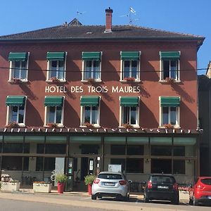 Hotel-Restaurant Les Trois Maures Verdun-sur-le-Doubs Exterior photo