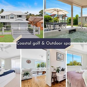 Coastal Golf Home And Outdoor Spa Long Jetty Exterior photo