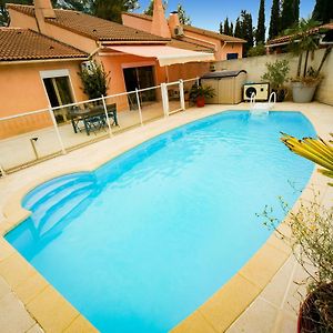 La Perle Bleue Des Moulins - Piscine Chauffee Villa Martigues Exterior photo