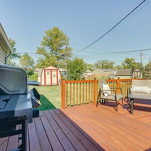 Cozy Indiana Home With Deck, Charcoal Grill And Yard! Marion Exterior photo
