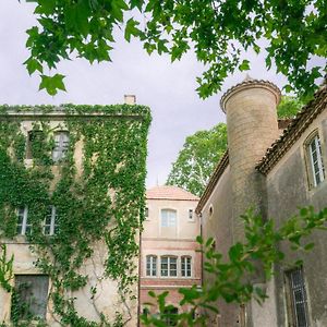 Chambre D'Hotes Insolite Lit Rond B&B Proche Avignon Orange - Chateau De Sienne Piscine Riviere Chusclan Exterior photo