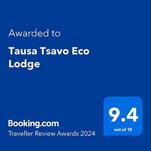 Tausa Tsavo Eco Lodge Voi Exterior photo
