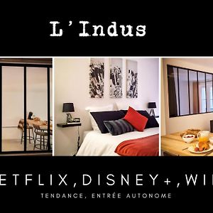 Apartamento L'Indus 3 Etoiles Wifi, Netflix, Disney, Coeur De Bastide Villefranche-de-Rouergue Exterior photo