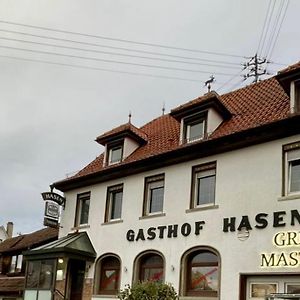 Hotel Gasthaus Hasen - Grill Masters Geislingen Exterior photo