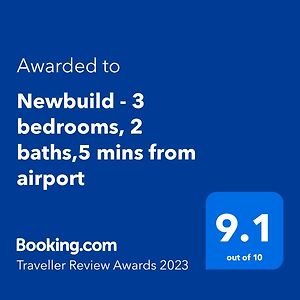 Newbuild - 3 Bedrooms, 2 Baths,5 Mins From Airport Edimburgo Exterior photo