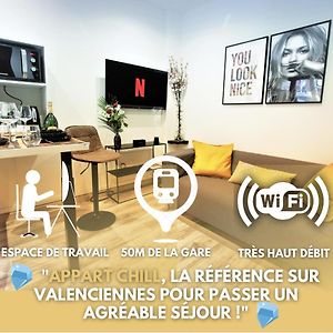 Apartamento Appart Chill & Work - 50M Gare De Valenciennes Exterior photo