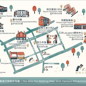 The Way Inn Taichung Exterior photo