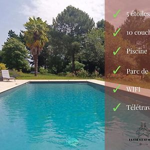 Magnifique Villa 5 Etoiles Avec Piscine Privee Parc 2 Ha La Chaize-le-Vicomte Exterior photo