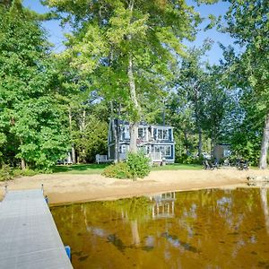 Lakefront Center Ossipee Home With Boat Dock! Exterior photo