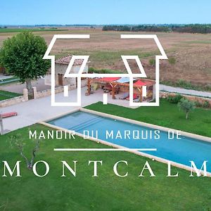 Manoir Du Marquis De Montcalm Bed and Breakfast Vestric-et-Candiac Exterior photo
