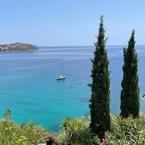 Villa Nafsika Stunning View On The Aegean Sea Agioi Apostoli Exterior photo