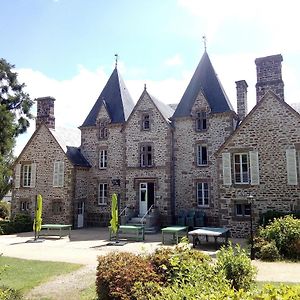 Chateau Du Bourg Hostal Saint-Denis-de-Gastines Exterior photo