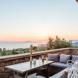 Mani Panoramic Views - Private Sunny Retreat Villa Lévktron Exterior photo