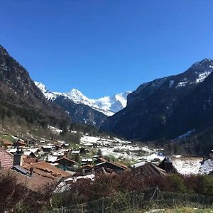 Apartamento Charming Alpine Retreat With Jungfrau View Gsteigwiler Exterior photo
