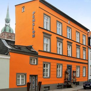 Pension Altstadt Monch In Top Lage Preis Inclusive 5 Prozent Bettensteuer Und Fruhstuck Stralsund Exterior photo