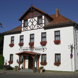 Landgasthof & Hotel Krone Eischleben Ichtershausen Exterior photo