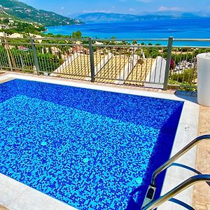 Luxury Villa Akti Barbati 2 With Private Pool By Dadovillas Pyrgi  Exterior photo