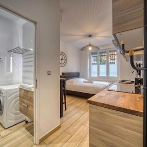 Apartamento Le Felix 2, Studio Entierement Equipe Et Amenage Pour Accueillir Confortablement 2 Personnes, Tout Proche De La Gare De Grenoble Sur L'Avenue Felix Viallet Exterior photo