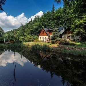 Ferienhaus Mit See, Alleinlage Villa Oppach Exterior photo