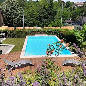 Villa Piscine Entre Lac Et Montagne Grésy-sur-Aix Exterior photo