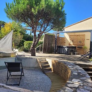 Le Mas Chambre Avec Jacuzzi Prive Bed and Breakfast Malves-en-Minervois Exterior photo