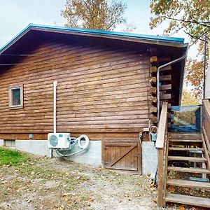 Seneca Lake Log Cabin Villa Dundee Exterior photo