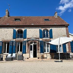 Maison De Campagne Avec Piscine Villa Soisy-Bouy Exterior photo