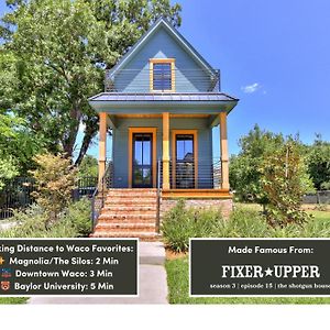 The Shotgun House From Fixer Upper - Steps To Silos, Bu, & Downtown Villa Waco Exterior photo