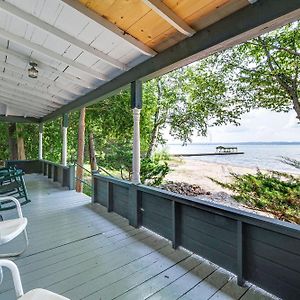 Torch Lake Getaway With Private Beach And Boat Dock! Villa Alden Exterior photo