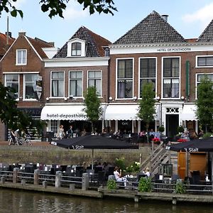 Hotel Café Restaurant De Posthoorn Dokkum Exterior photo