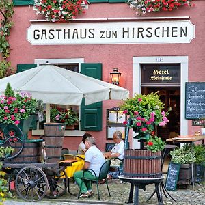 Hotel Gasthaus Zum Hirschen Staufen Exterior photo