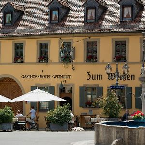 Hotel Gasthof Zum Weissen Lamm Sommerach Exterior photo