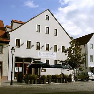 Hotel Blauer Wolf Gunzenhausen Exterior photo