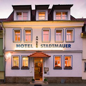 Hotel An Der Stadtmauer Mühlhausen Exterior photo