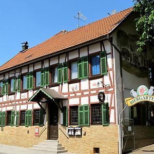 Hotel Gasthaus Zum Loewen Fráncfort del Meno Exterior photo