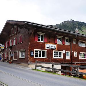 Hotel Berggasthaus Gemsli Sankt Antönien Exterior photo