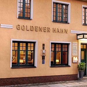 Hotel Gasthof Goldener Hahn Finsterwalde Exterior photo