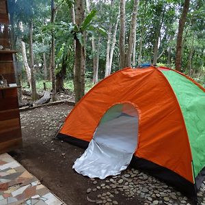 Tent And Breakfast At Irawan Park Puerto Princesa Exterior photo