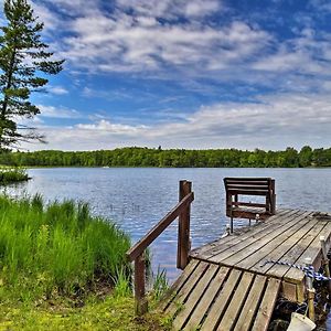 Burns Lake Cabin With Dock, Fire Pit, Rowboat And More Little Round Lake Exterior photo
