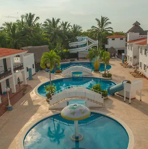 Hotel Villa Azul Barra de Navidad Exterior photo